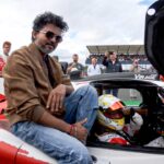 CM Vijay Flags Off Le Mans Cup Car Race in London | Ajith-Vijay Reunion Creates a Buzz